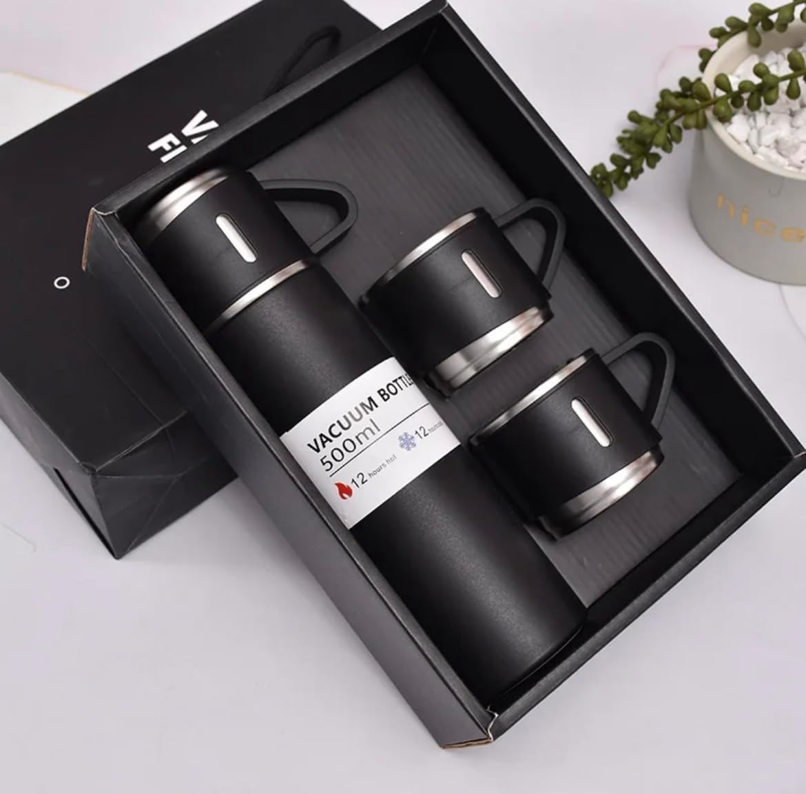 Miniatura 4 de Termo Con Pocillos Vacum Temperatura