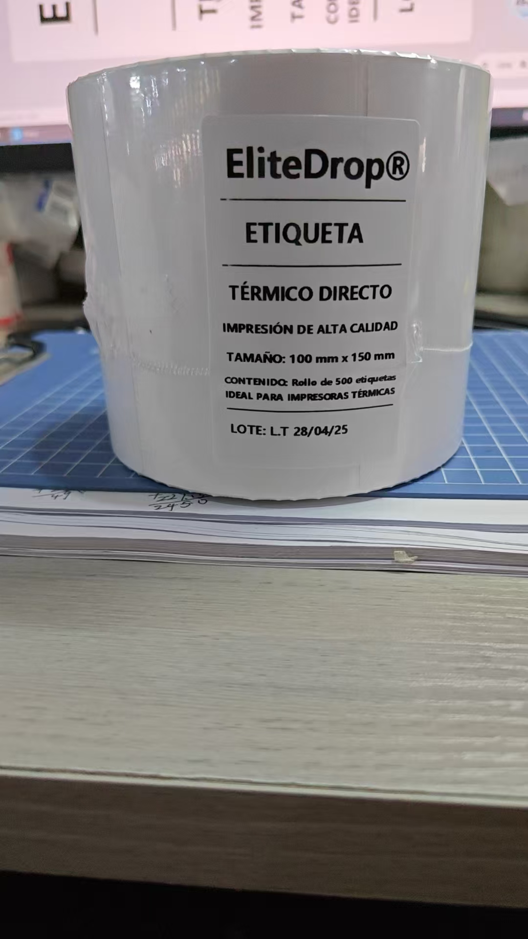 Rollo Termico 10cm x15cm Elitedrop