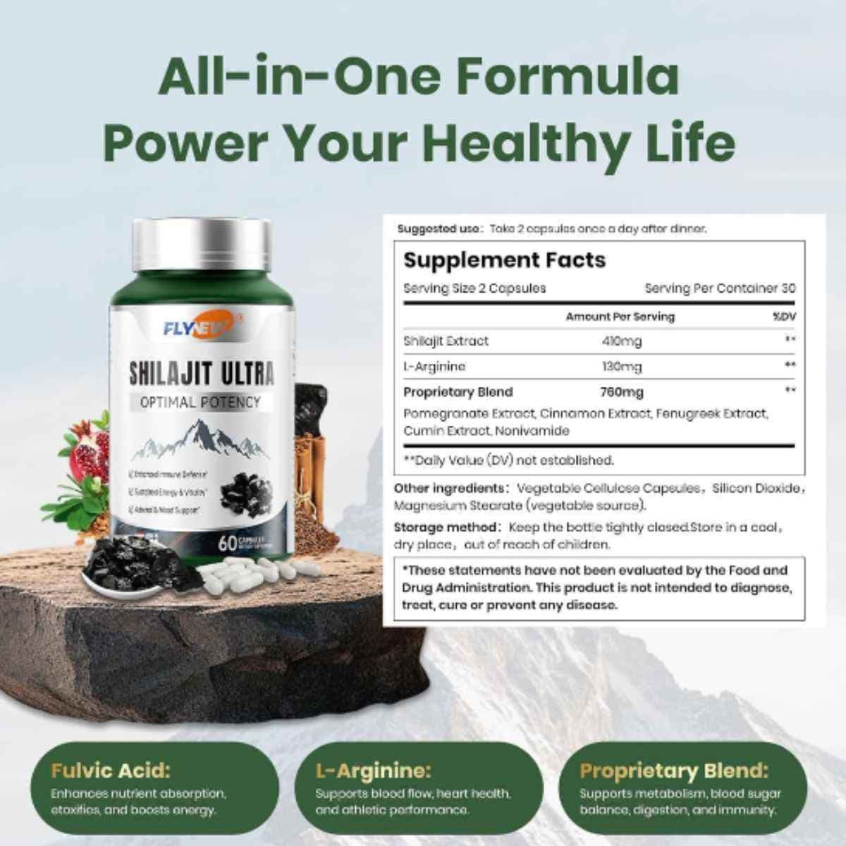 Shilajit ultra optical Potency