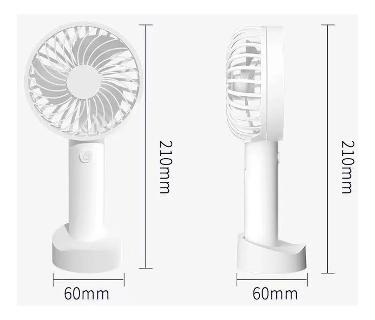 Mini ventilador Recargable Abanico DDD