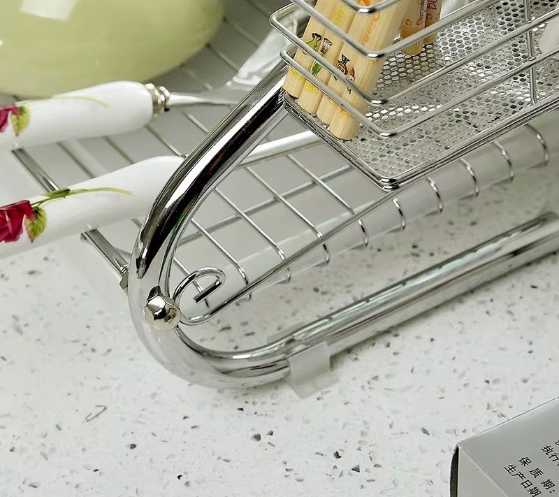 Miniatura 3 de Escurridor De Platos De 2 Niveles Acero