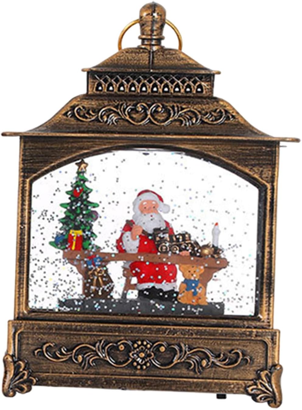 Miniatura 5 de Lámpara Navideña con Nieve en Movimiento