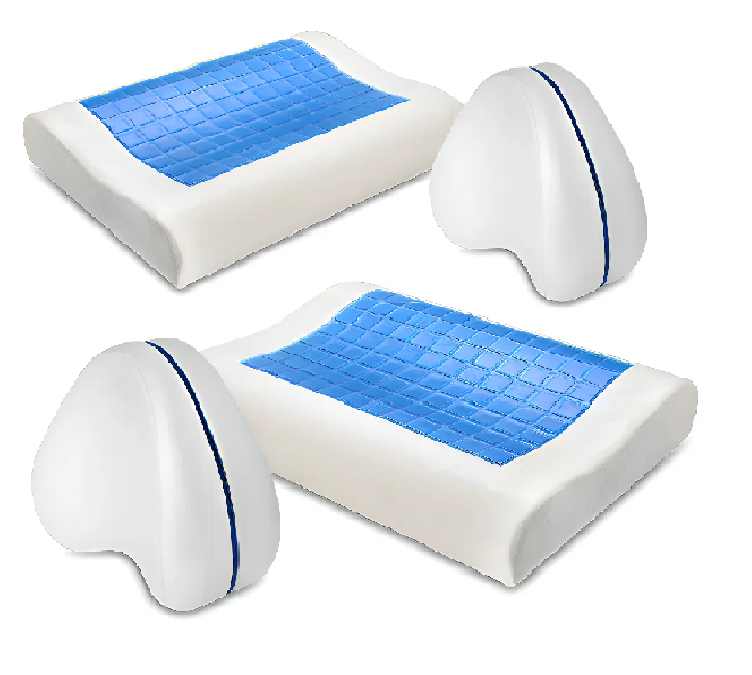 Miniatura 3 de Set X4: 2 Almohadas De Gel +2 Almohadas