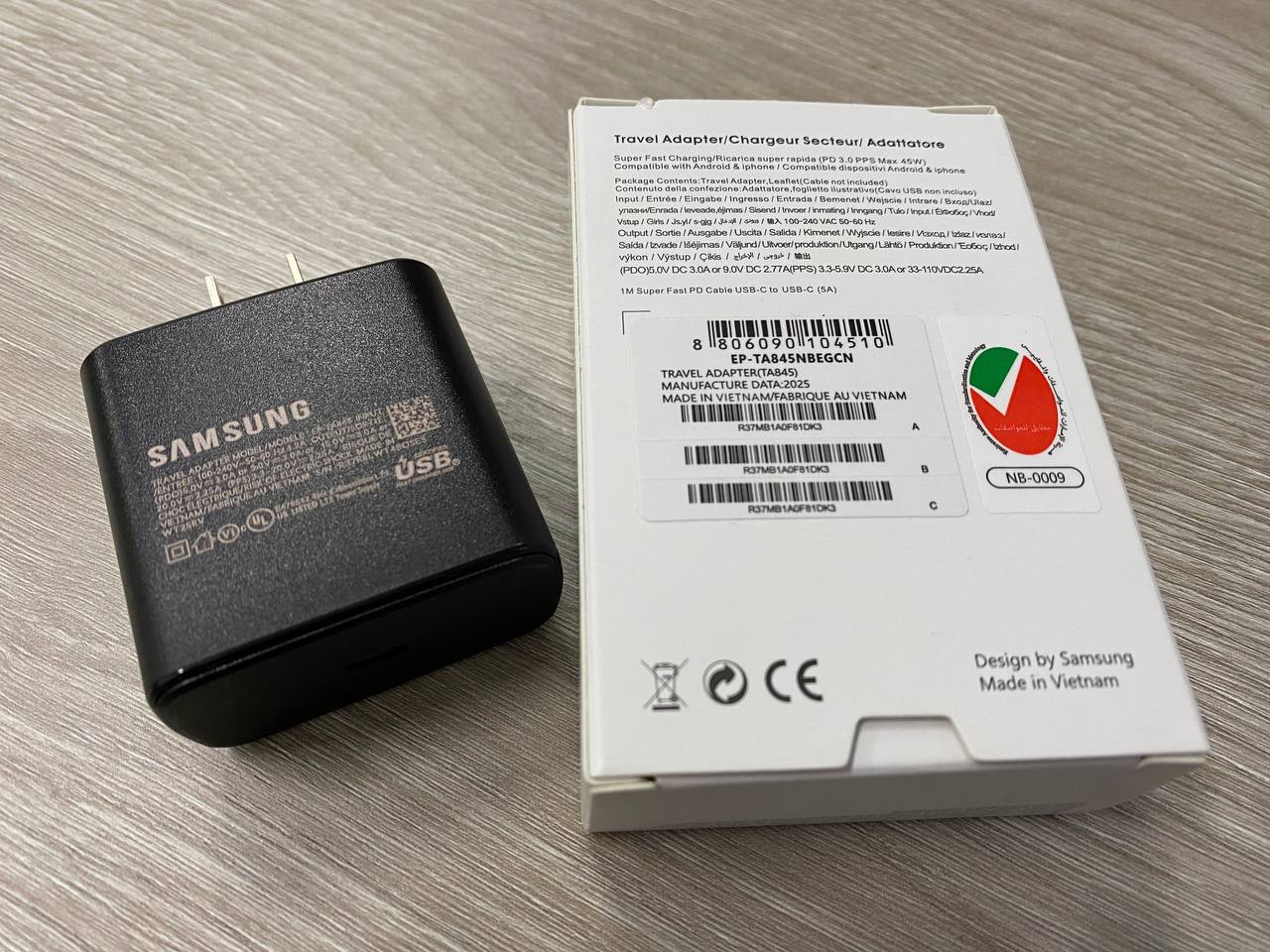 Miniatura 3 de Adaptador Cargador Samsung 45W