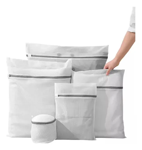 Miniatura 7 de Bolsa Set X5 Malla Lavar Ropa Lavadora D