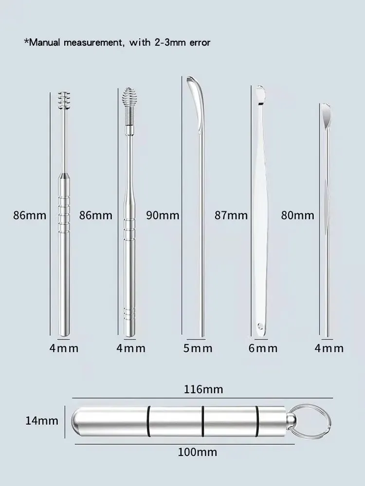 ¡Cuida tus oídos! Set Limpiador Oídos 🧼👂 5