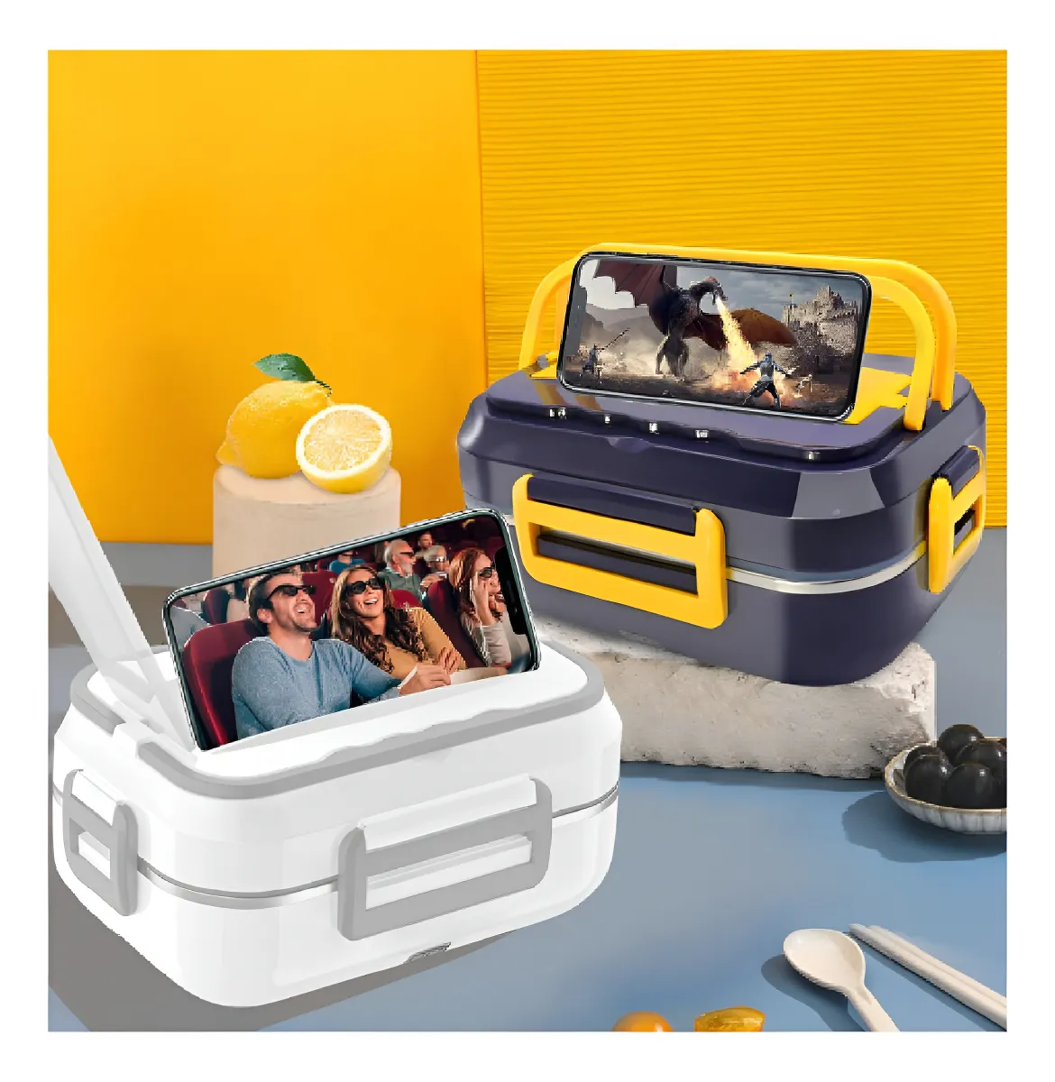 ¡Disfruta tu comida caliente en cualquier lugar! 🍲