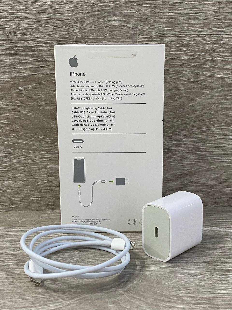 Cargador IPhone Carga Rapida 25W