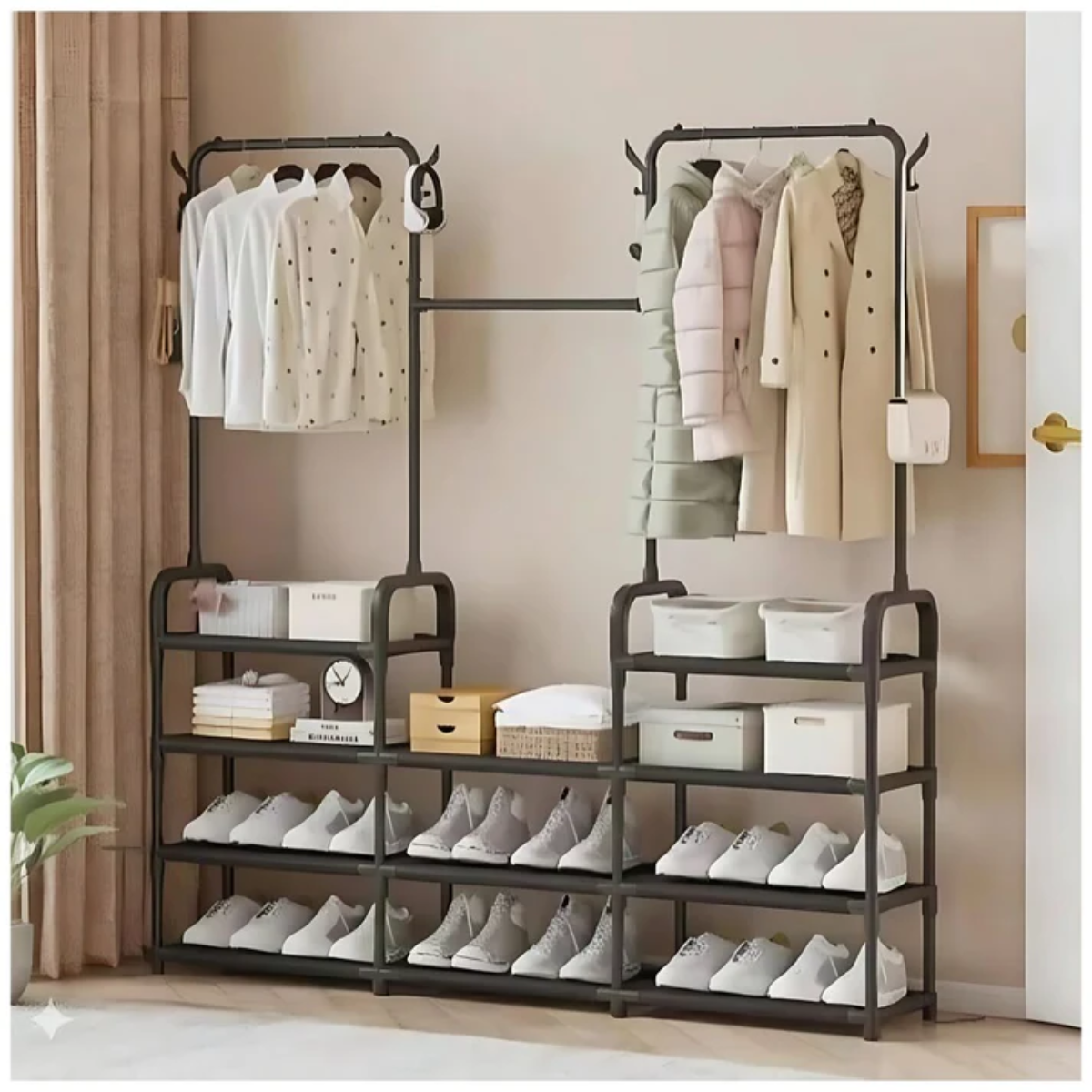 Organizador de Ropa Elegante 3 Cuerpos