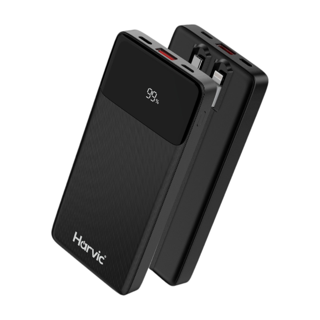 Miniatura 2 de Power Bank Harvic 10.000 mAh con Cables