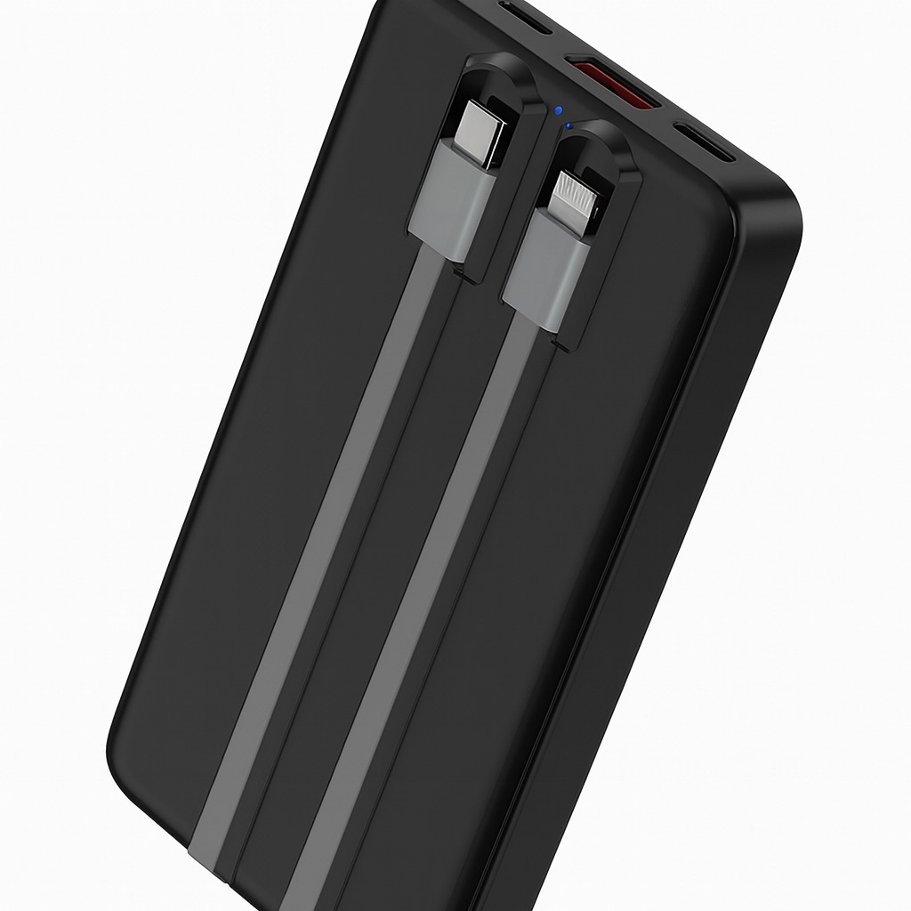 Miniatura 5 de Power Bank Harvic 10.000 mAh con Cables