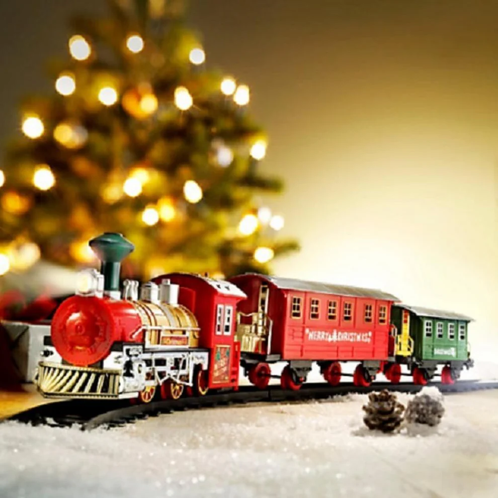 Miniatura 2 de Tren Eléctrico  muscal Navideño Clásico