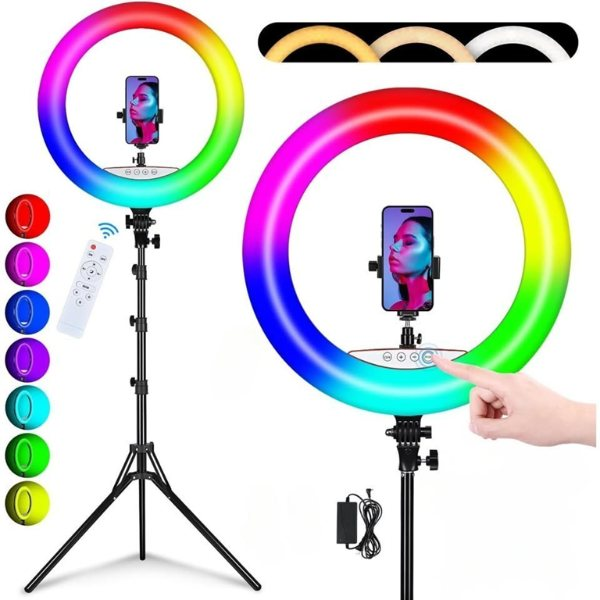 ARO LUZ MJ56 RGB + TRIPODE