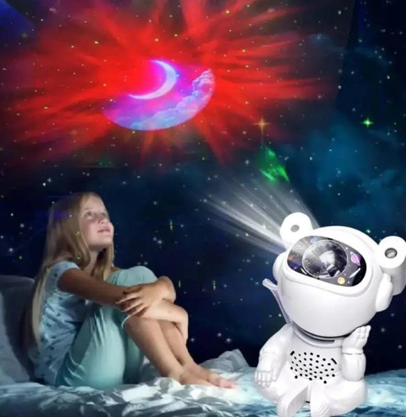 PROYECTOR ASTRONAUTA CON PARLANTE SENTA