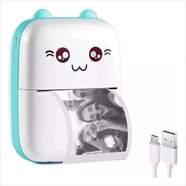 0MINI IMPRESORA PORTATIL GATO