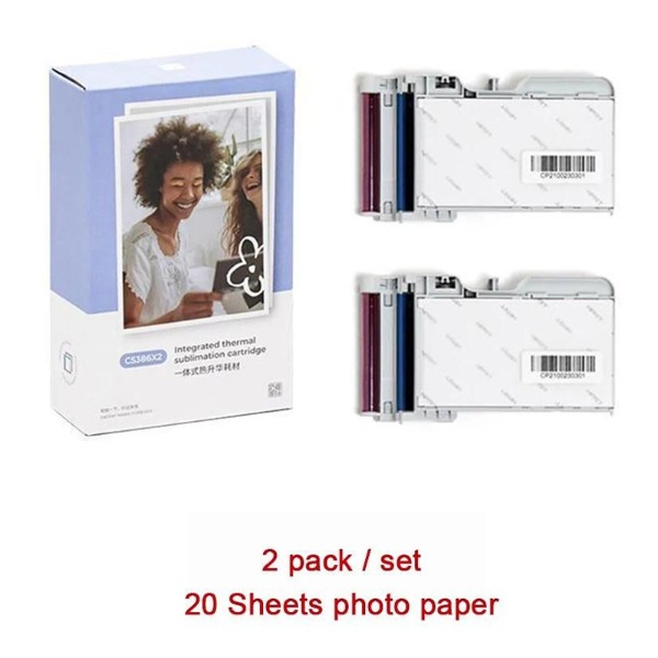 REPUESTO CARTUCHO + 20 HOJAS IMPRESORA