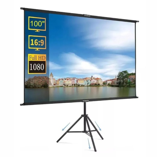 TELON PARA PROYECTOR 100" + TRIPODE