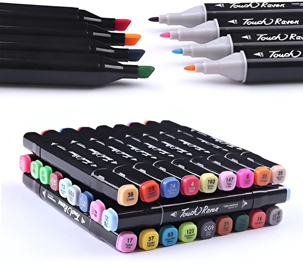 Miniatura 3 de Marcadores  Doble Punta X 120 pcs