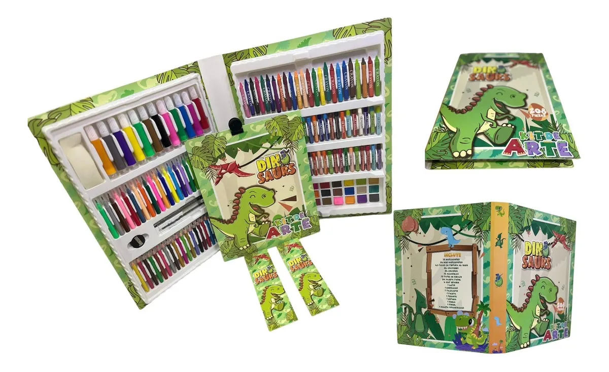 Set Kit Arte 208 Piezas