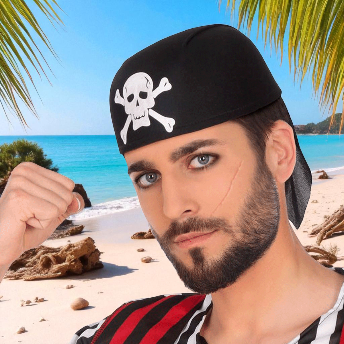 Miniatura 2 de Sombrero Pirata Bandana KL102751