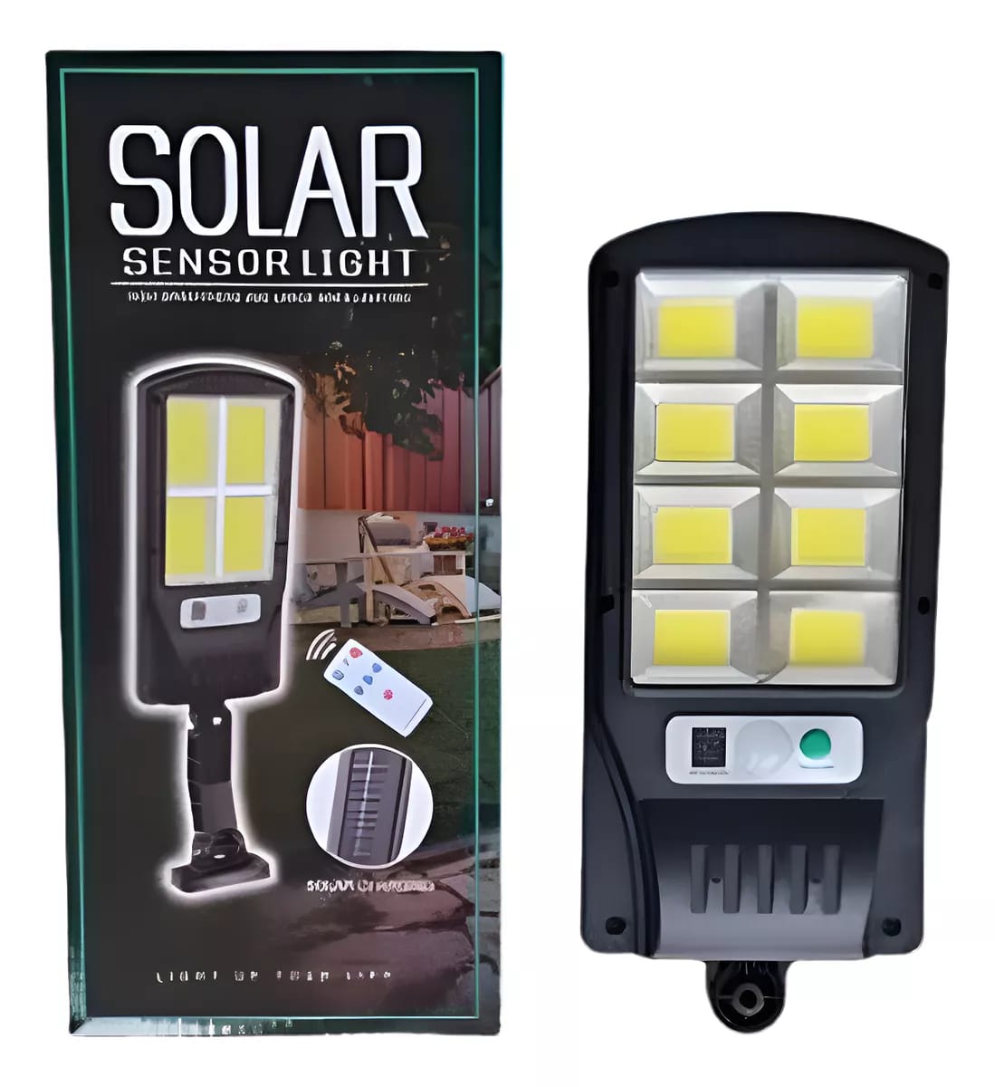 Lampara Solar Led 30w Con Control X2