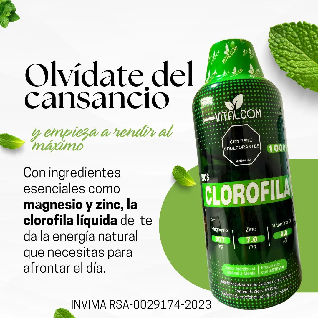 Miniatura 2 de BIOS CLOROFILA 1000 ML