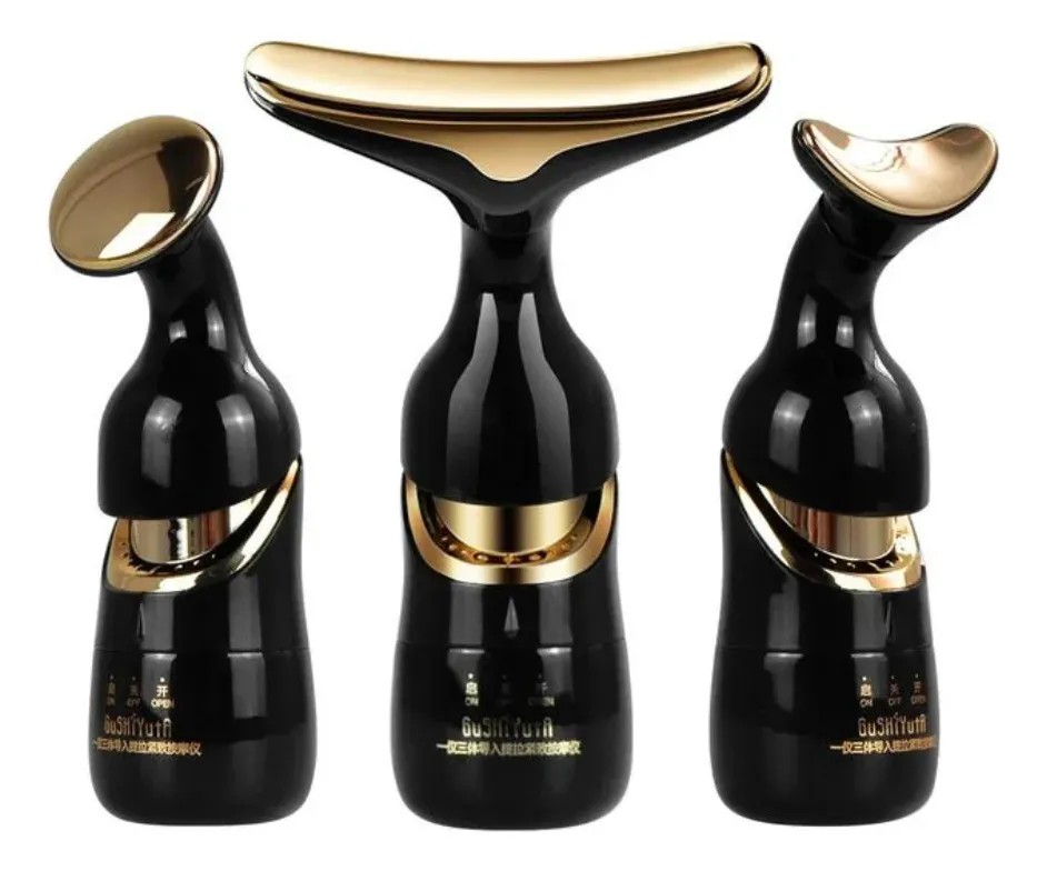 Miniatura 3 de Masajeador Facial Microcorriente 3 En 1