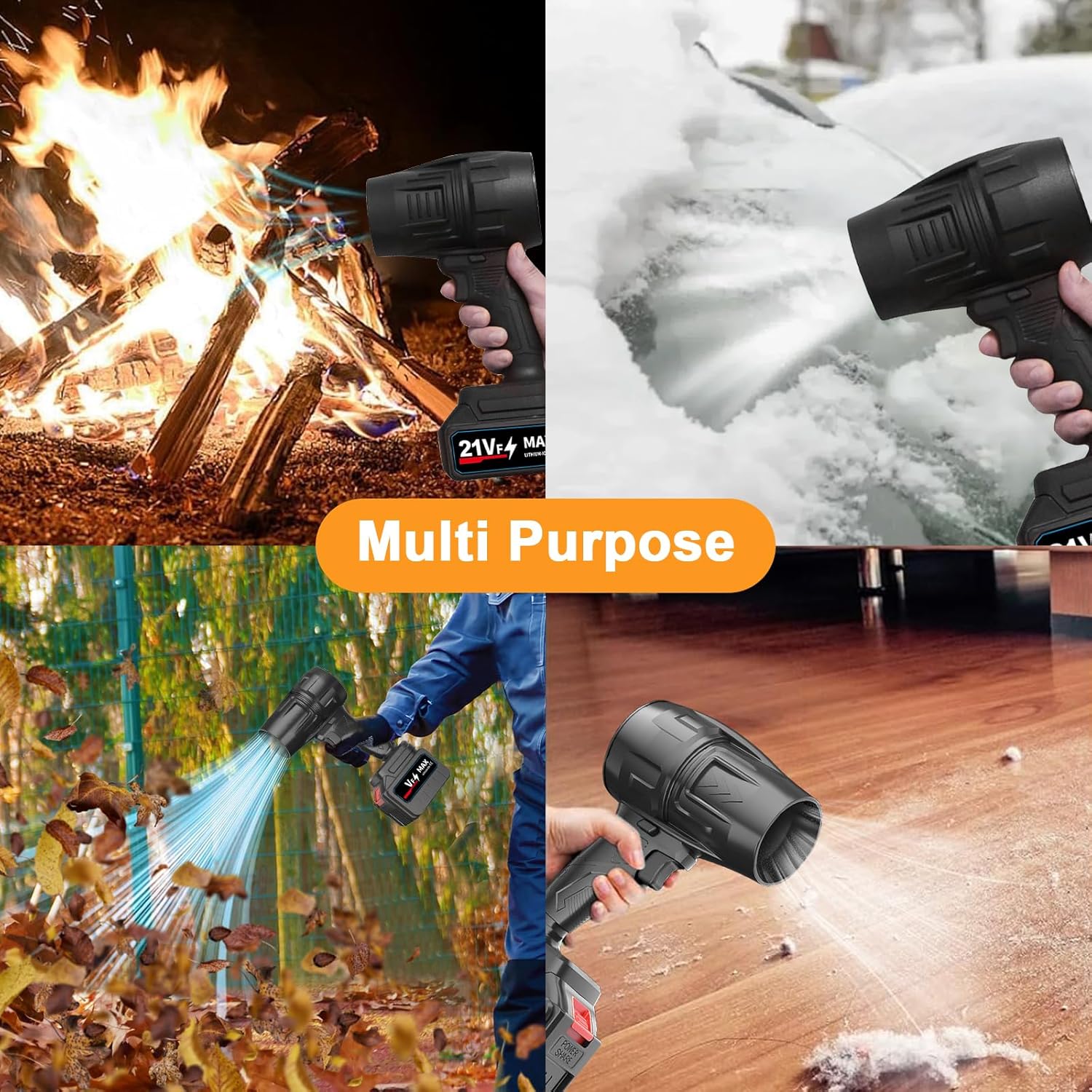 Miniatura 2 de Sopladora Inalambrica 2 Baterias