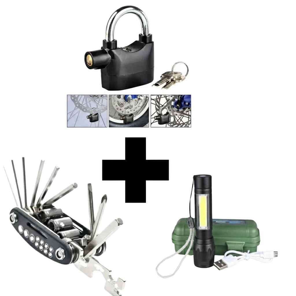 Candado Alar P+Llave 16 EN 1+Linter 911