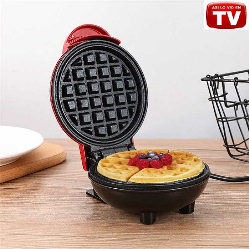 Miniatura 3 de Mini Wafflera TV Electrica Antiadherente
