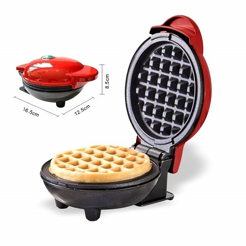 Mini Wafflera TV Electrica Antiadherente