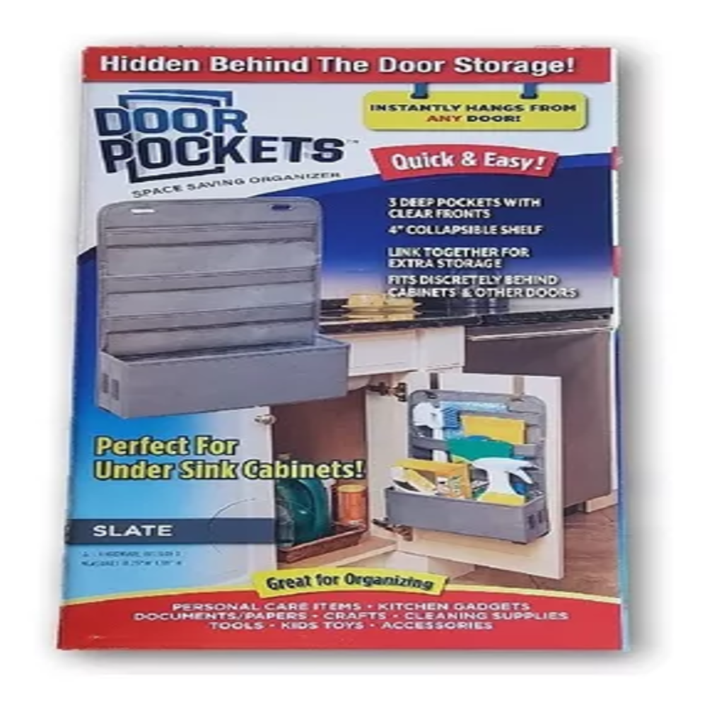 Organizador De Bolsillos Para Puerta