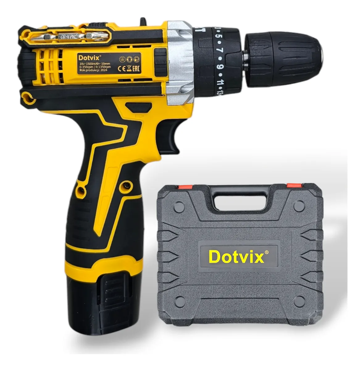 Miniatura 5 de Taladro Inalámbrico Percutor 2 Baterías