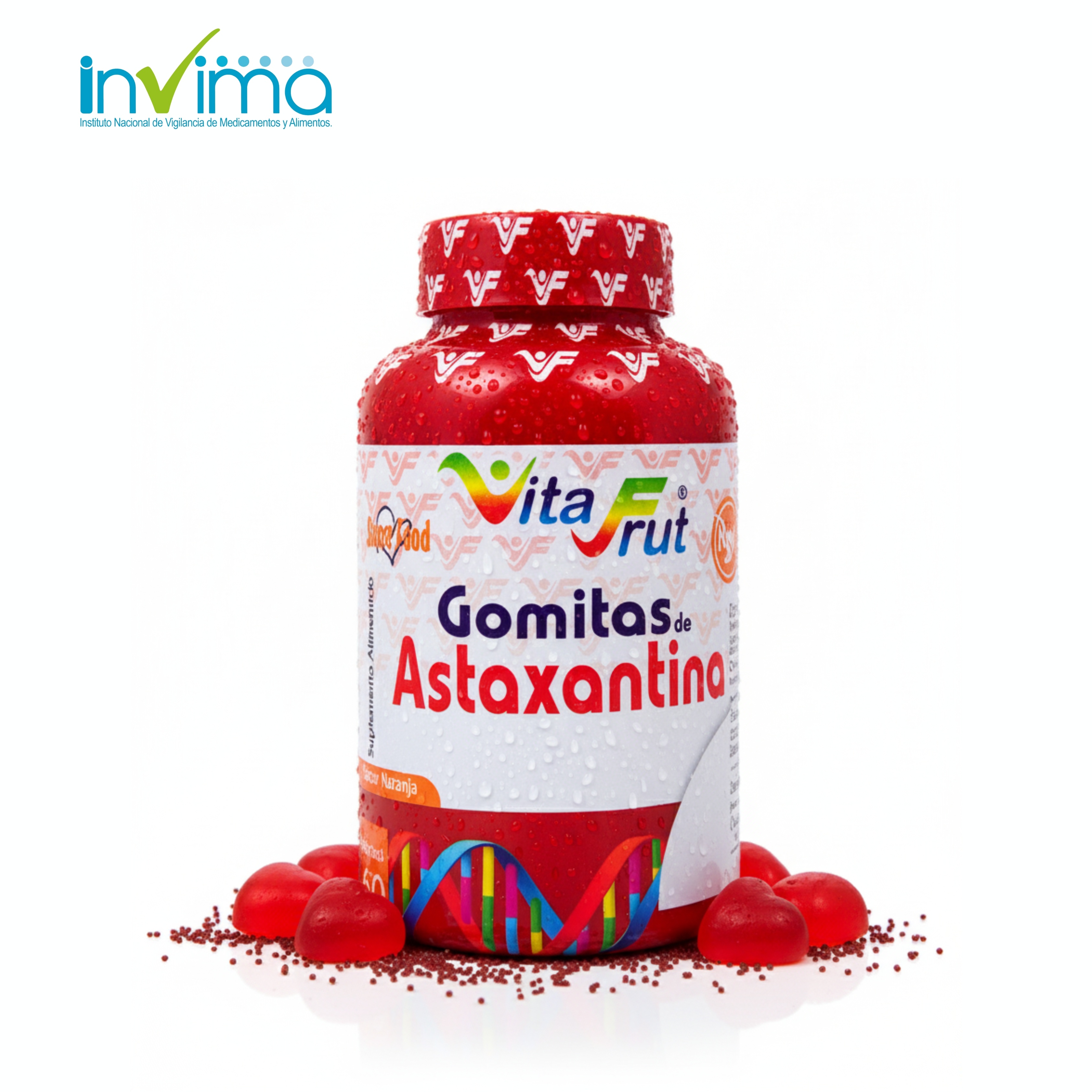 Miniatura 3 de GOMITAS ASTAXANTINA