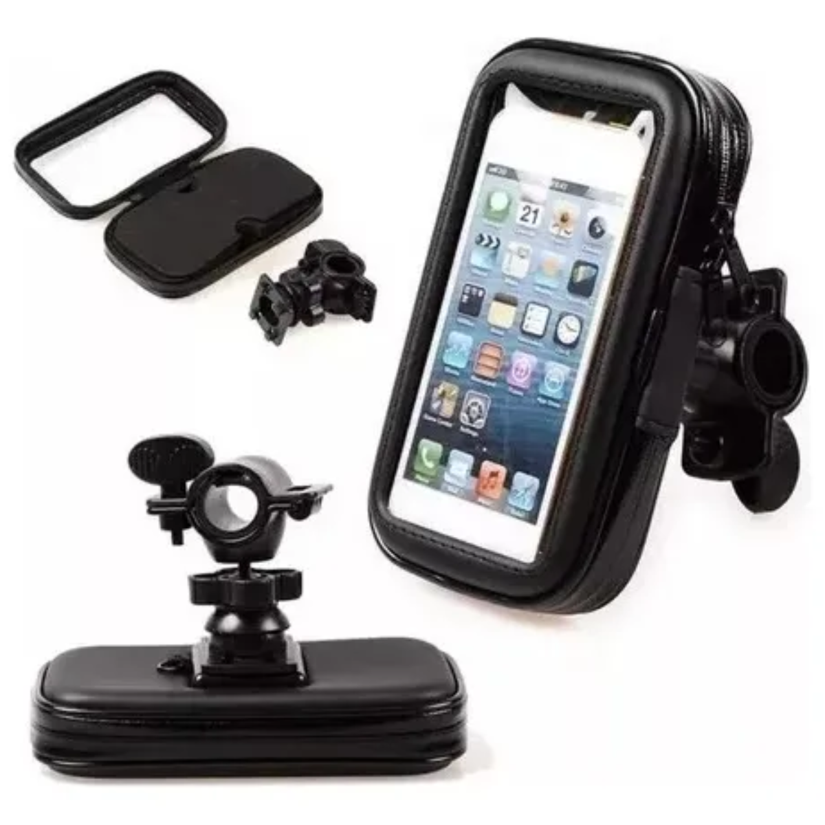 Miniatura 3 de Estuche Para Celular Moto Soporte