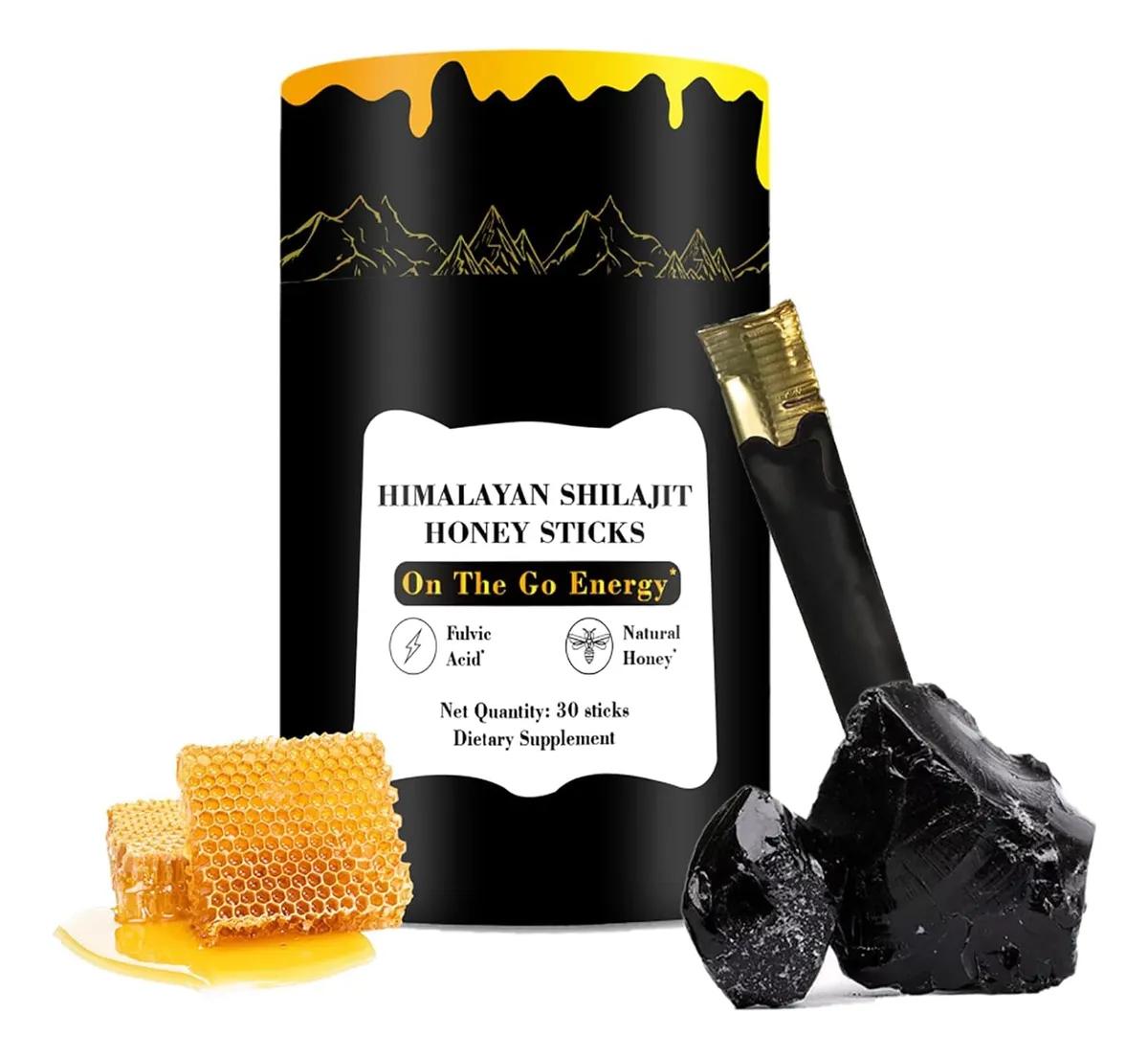 HIMALAYAN SHILAJIT HONEY STICKS 7ONZ