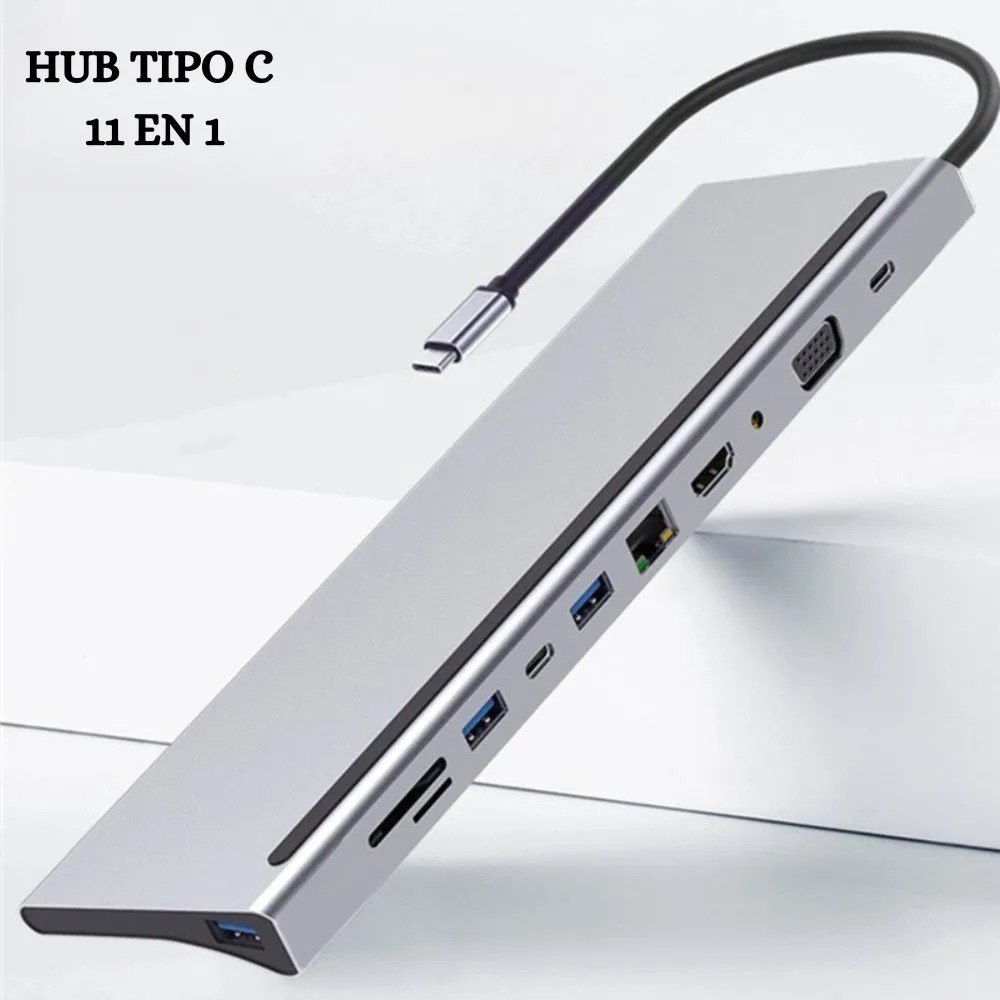 Adaptador Convertidor Mul Tipo C 11 En 1