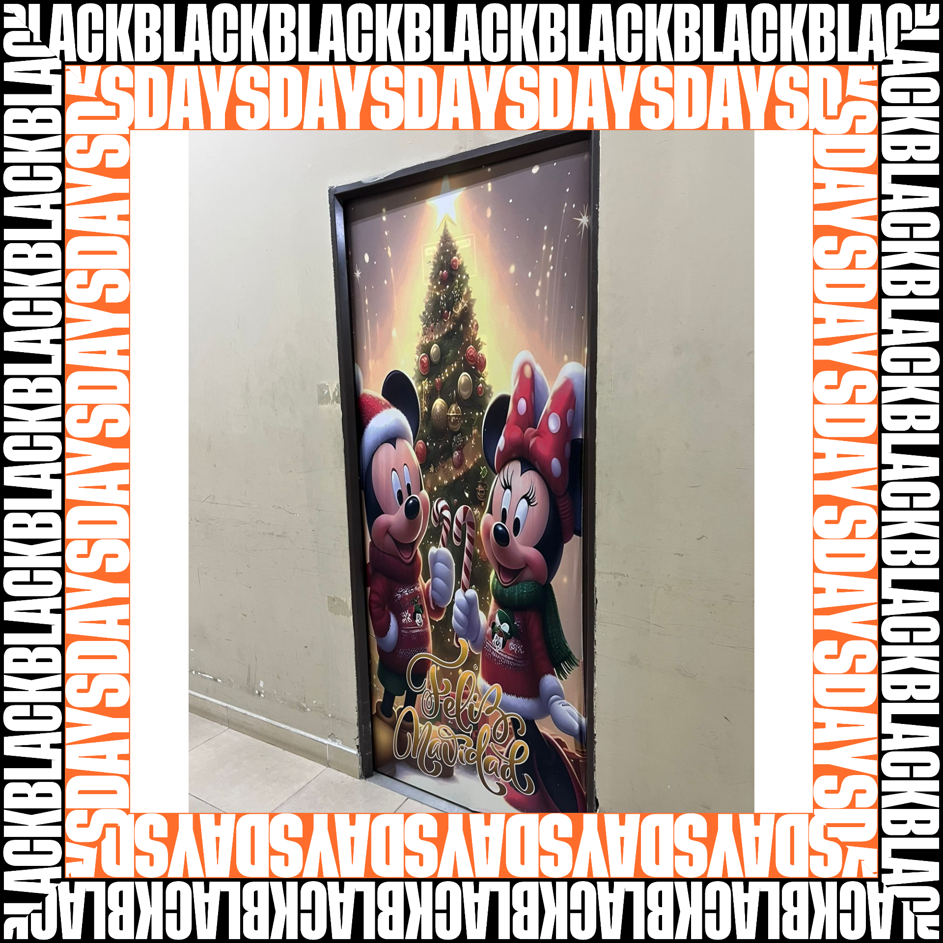 Forro Navideño para Puerta