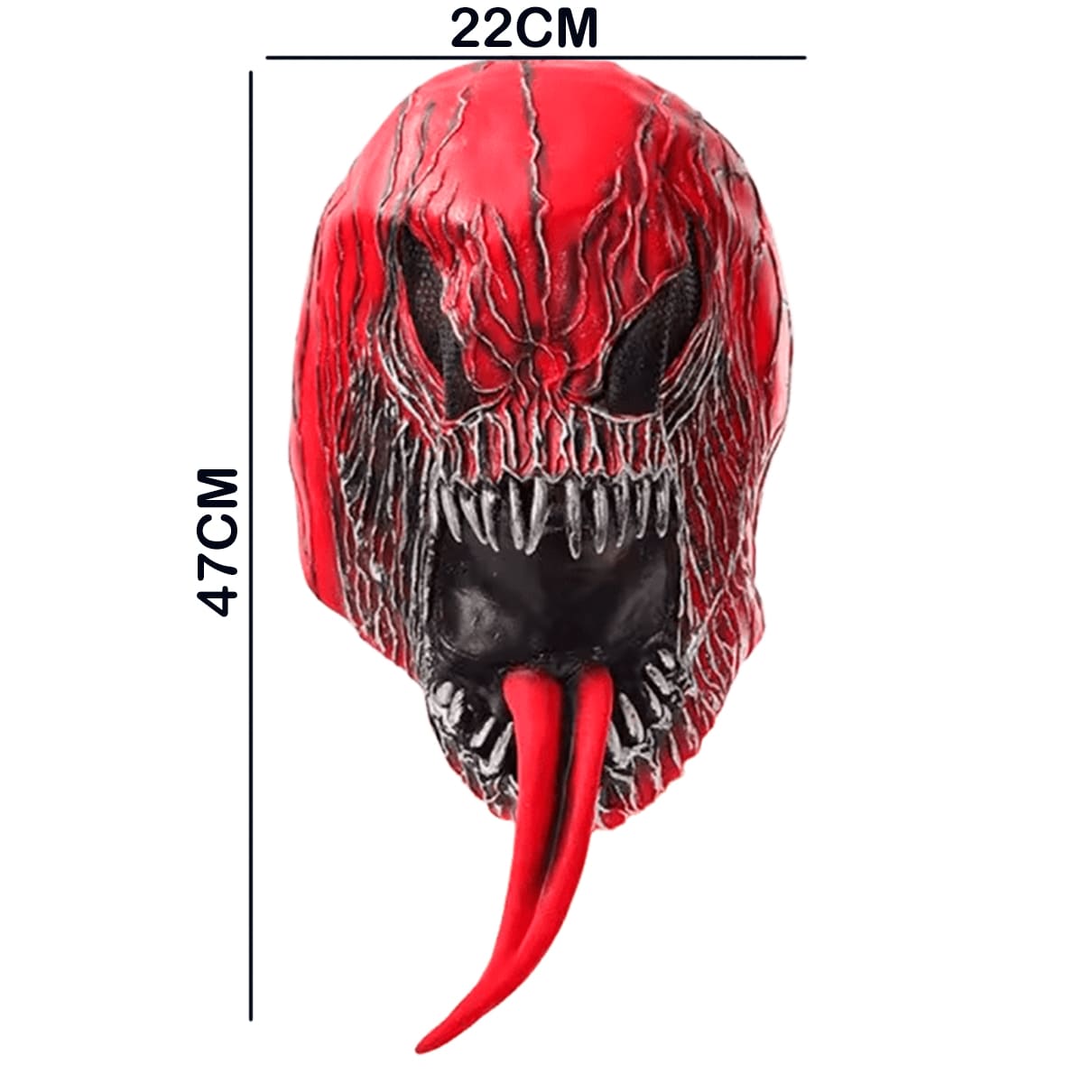 Miniatura 8 de Mascara de Carnage Venom Rojo MA-88
