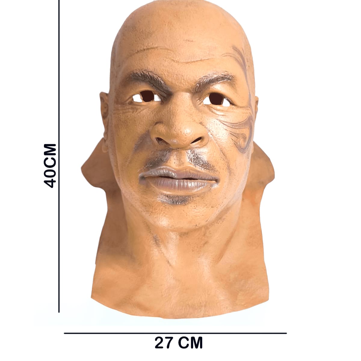 Miniatura 7 de Mascara Mike Tyson de Latex MA-128