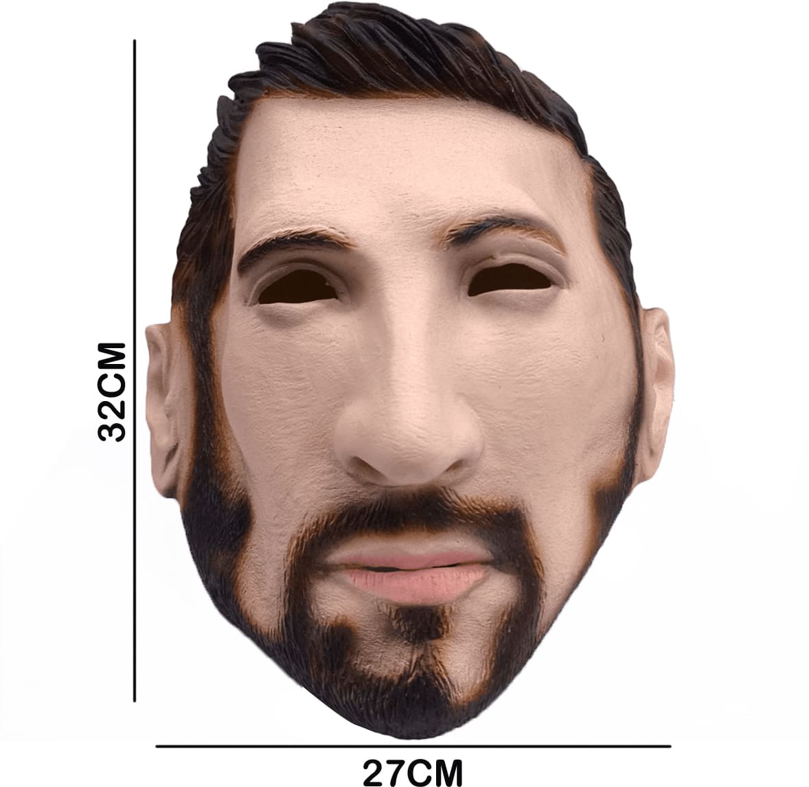 Miniatura 6 de Mascara de Latex Lionel Messi MA-126