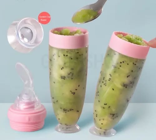 Miniatura 4 de Botella Cuchara Alimentación -bebe-silic