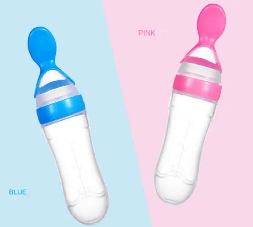Botella Cuchara Alimentación -bebe-silic