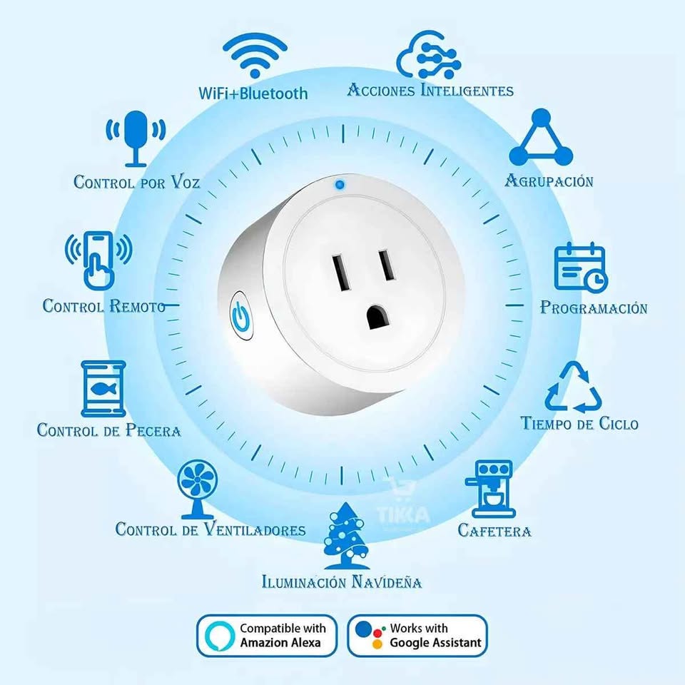 ✨Tomacorriente Inteligente Enchufe Wifi