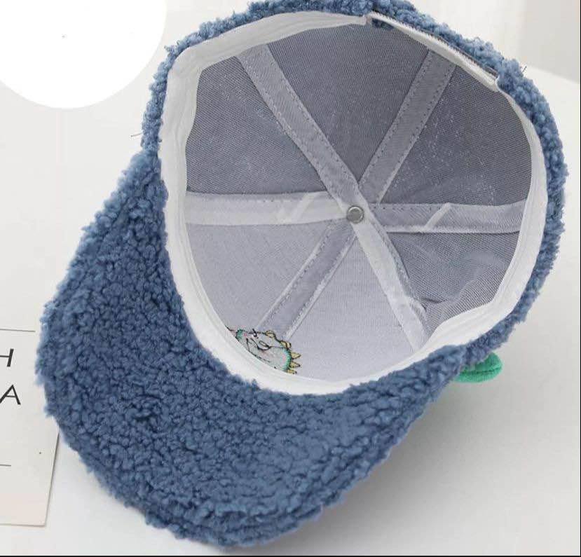 Gorra Infantil Dino Peluda