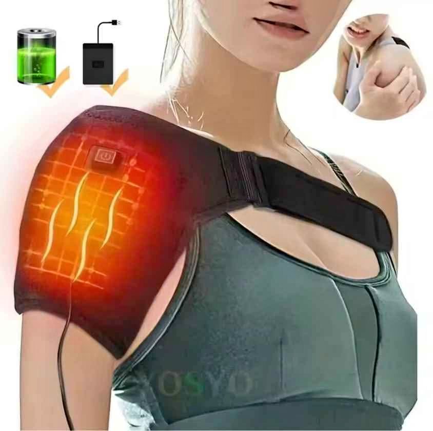 Hombrera Termica Calefactora Recargable