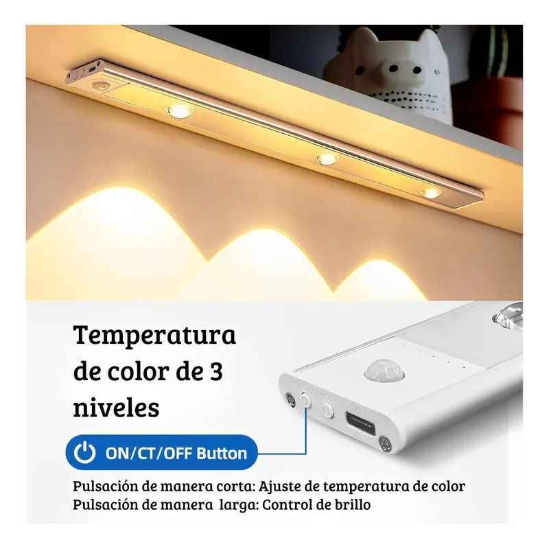 Lampara led 20cm o 40cm recargable - tamaño: 20cm