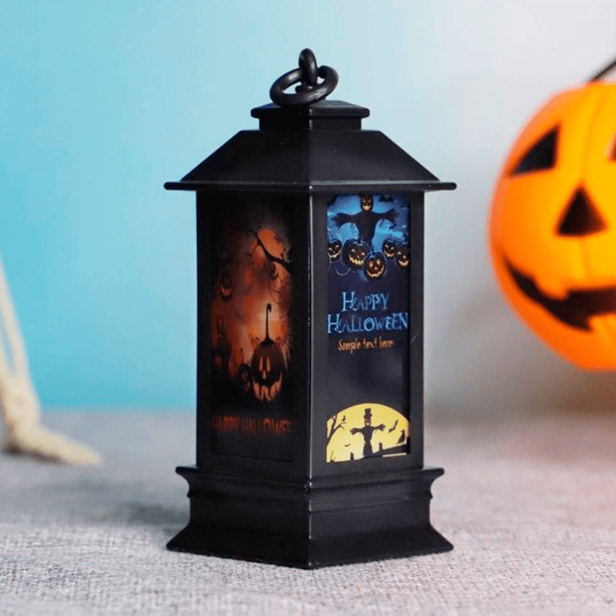 Miniatura 5 de Set 4 Faroles Halloween FN01H