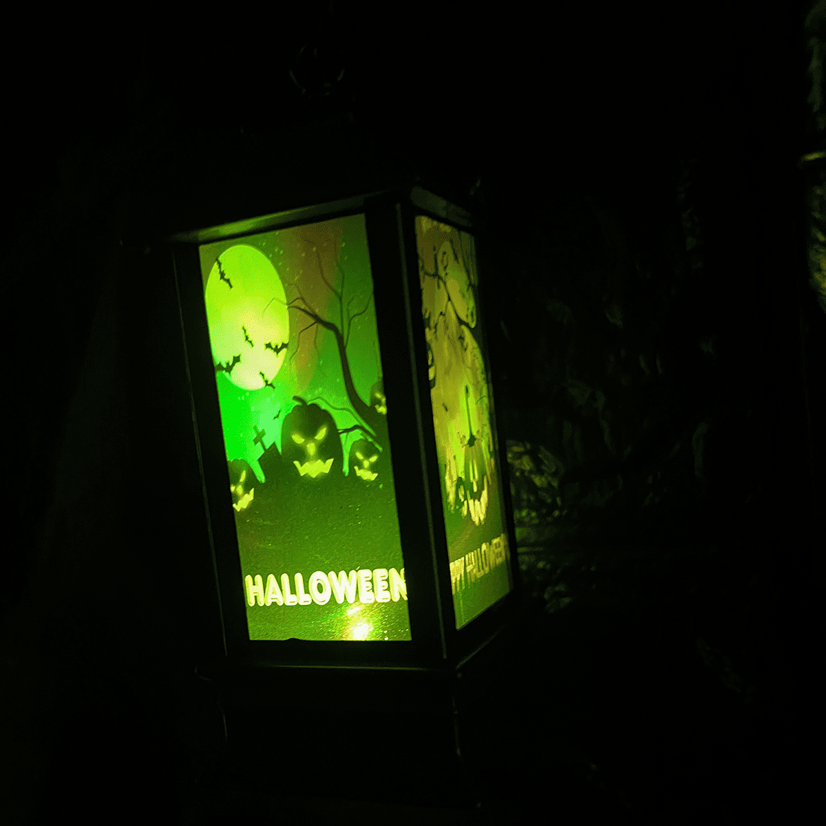 Miniatura 3 de Set 4 Faroles Halloween FN01H