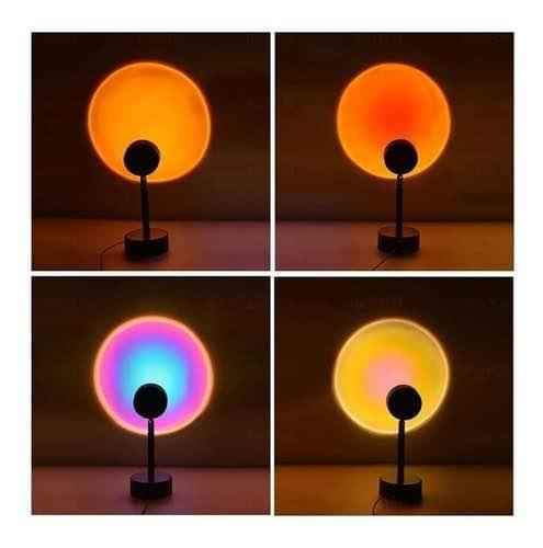 Miniatura 2 de Lampara Luz Led Proyector Atardecer Deco